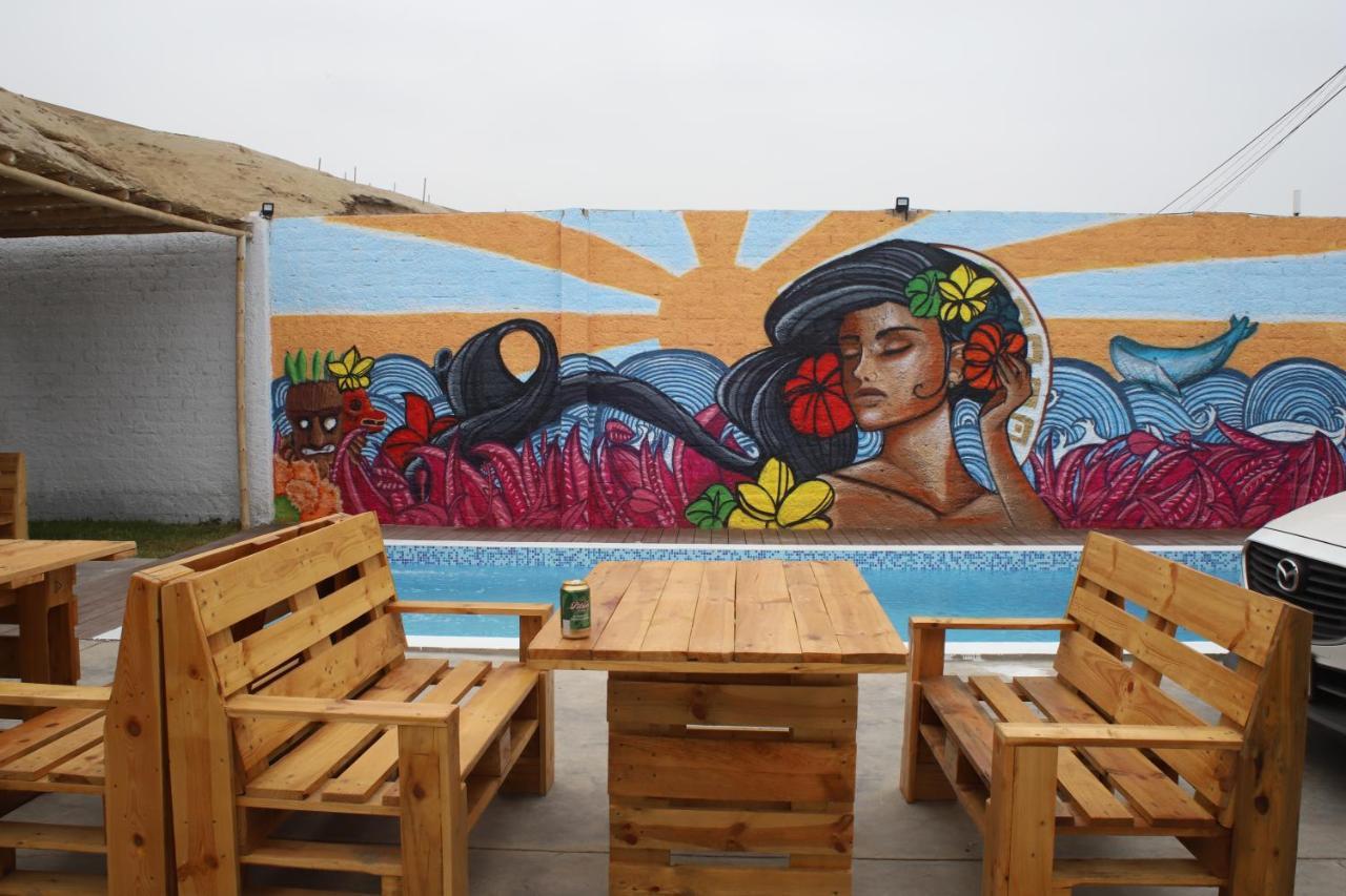 Surfari Punta Rocas Hostel Punta Negra Ngoại thất bức ảnh