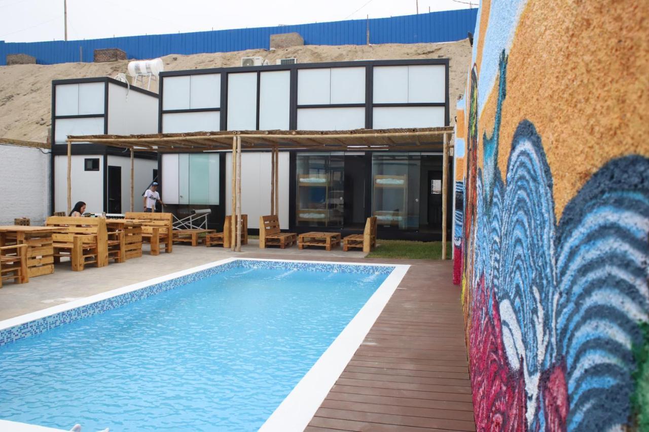 Surfari Punta Rocas Hostel Punta Negra Ngoại thất bức ảnh
